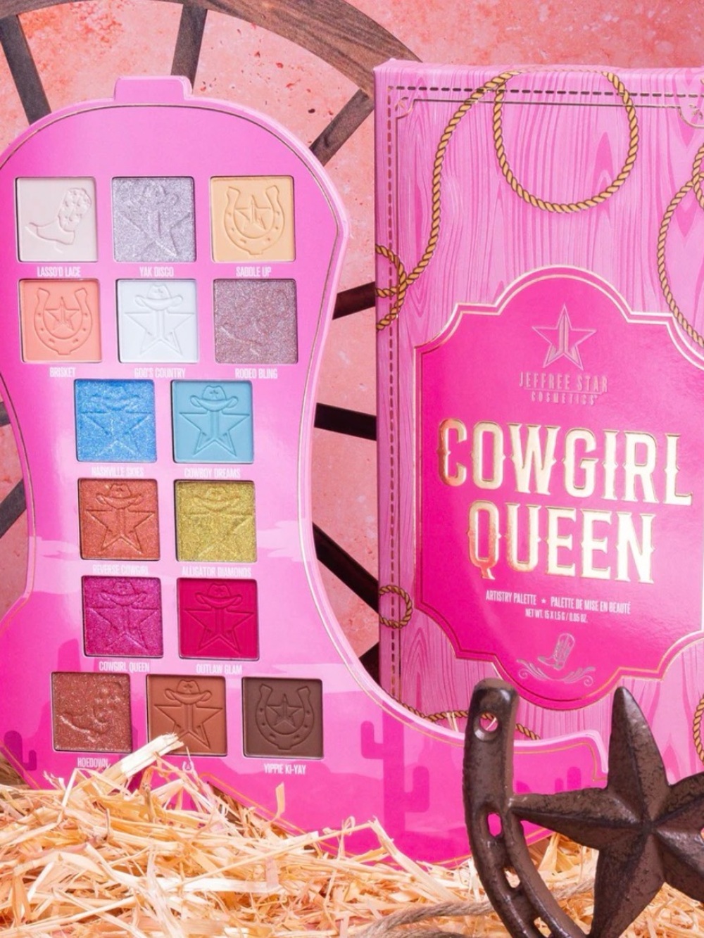 New Jeffree Star Cowgirl Queen Artistry Pallette